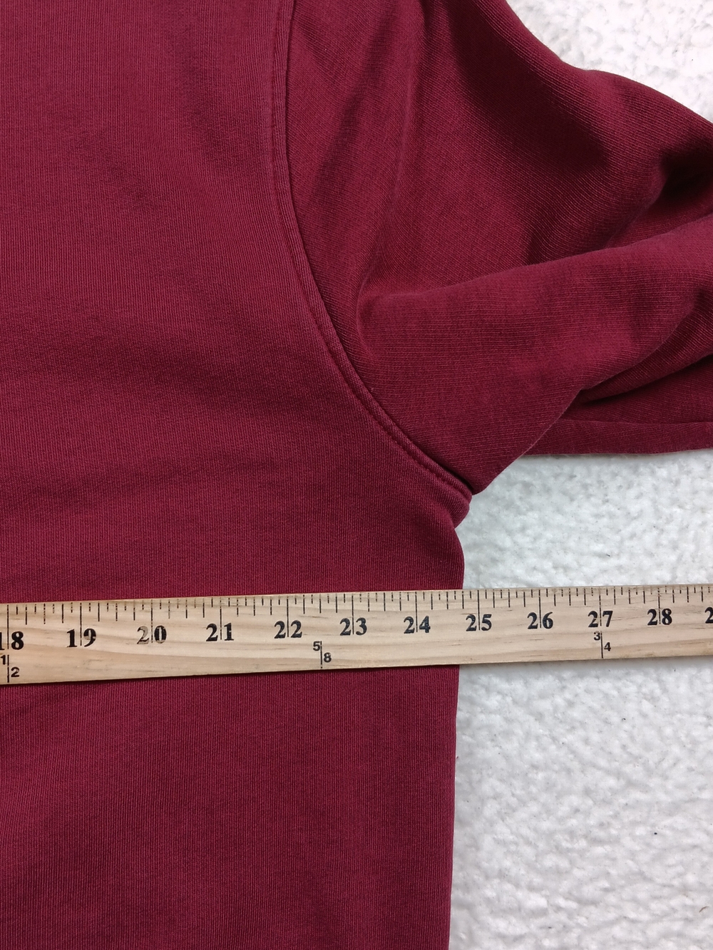 Vintage Nike Sweatshirt Mens Large Red Oversized Crewneck Single Swoosh Y2K - Picture 9 of 11